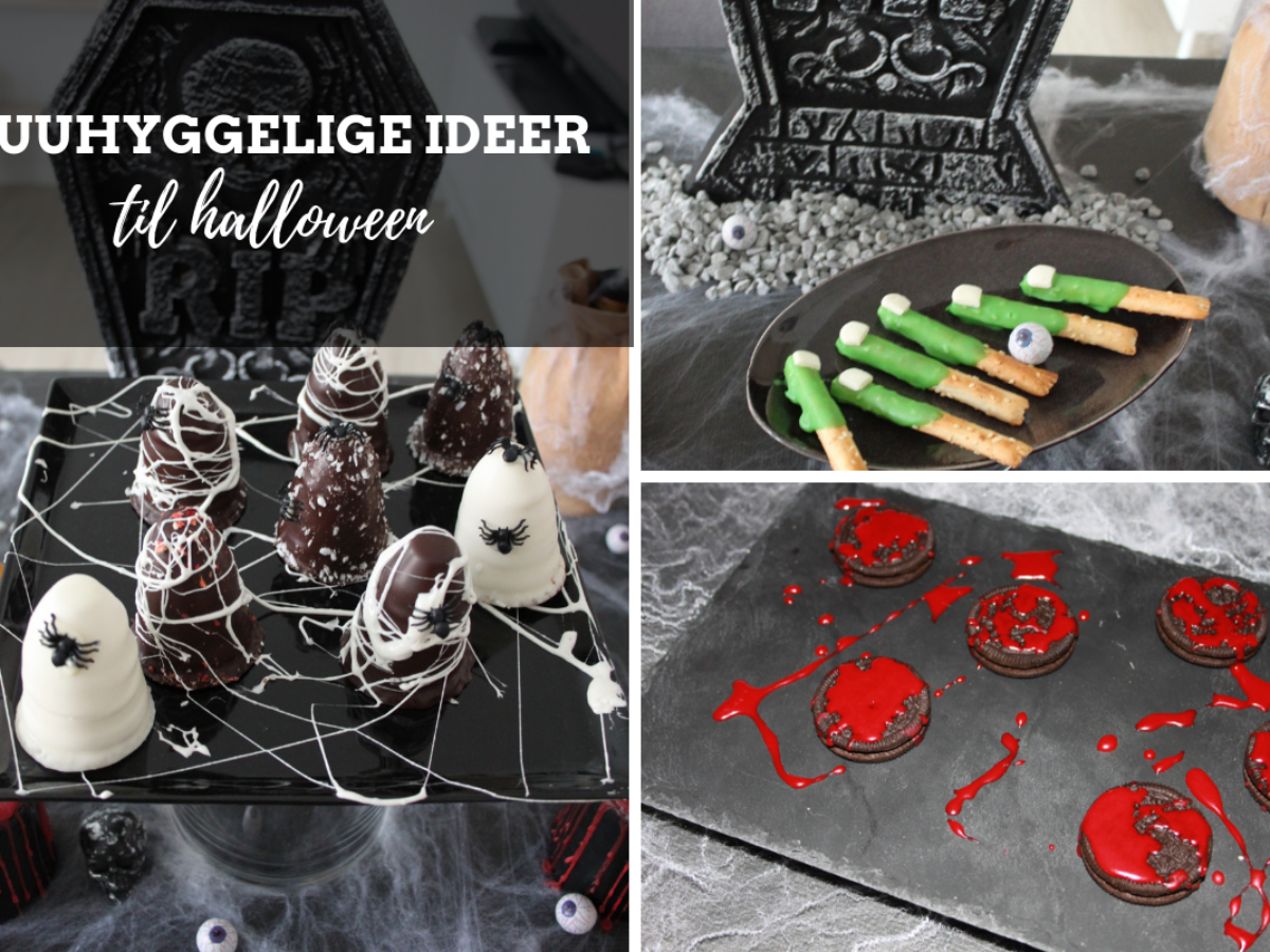 Halloween: Uhyggelige snacks og ideer