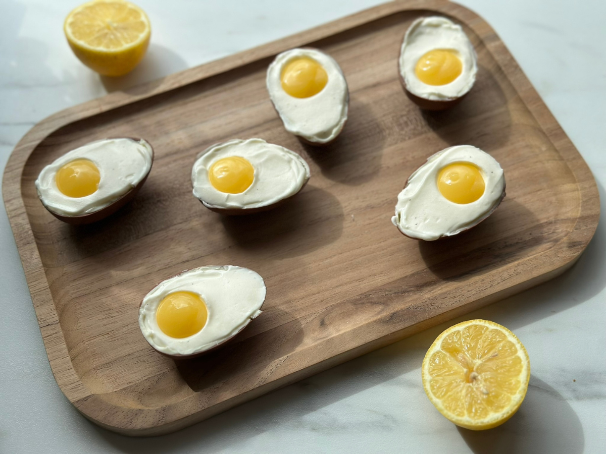 Påskeæg med lemon curd