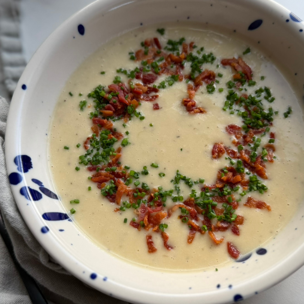 Kartoffel-porre suppe