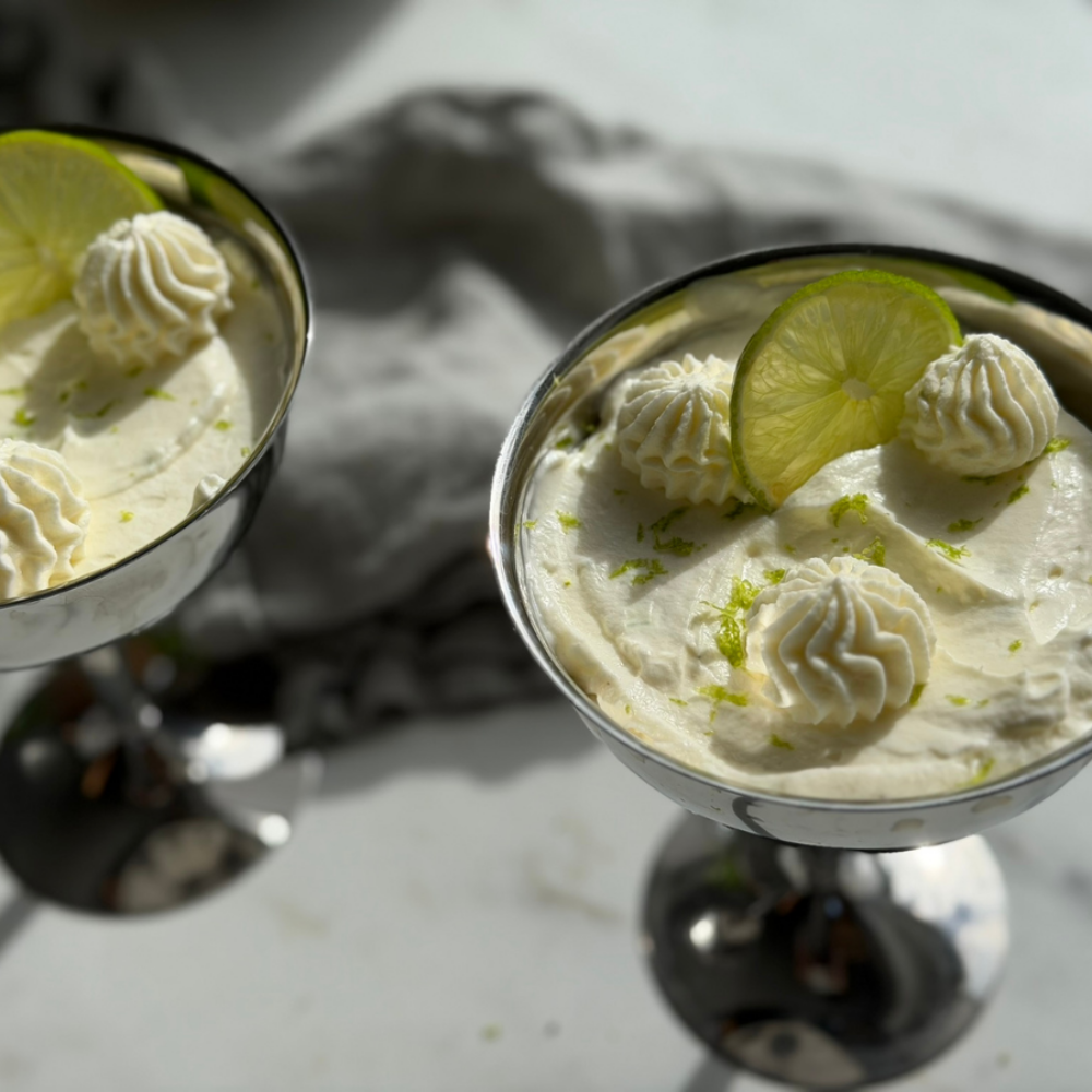 Lime cheesecake